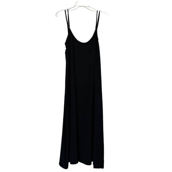 Wilt Double Strap Slip Midi Dress Women's Size XL Black USA Made Fairycore Y2K - Picture 8 of 16